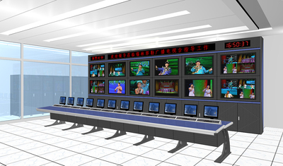 国峰GF-935播出机房电视墙 