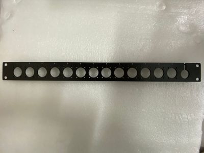 国峰GF-S01箱载导播台1U圆孔背部面板