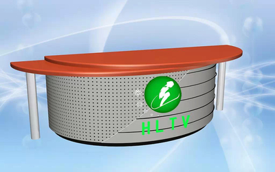 国峰GF-740演播室新闻播音桌 