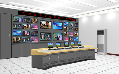 国峰GF-934播出机房电视墙 