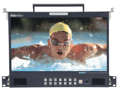 洋铭TLM-170LM HD/SD 17.3寸液晶监视器-1U机架式